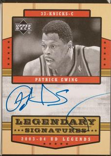 Patrick Ewing Legendary Signatures
