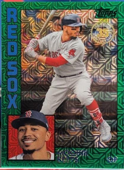 Mookie Betts [Green Refractor] #T84-5