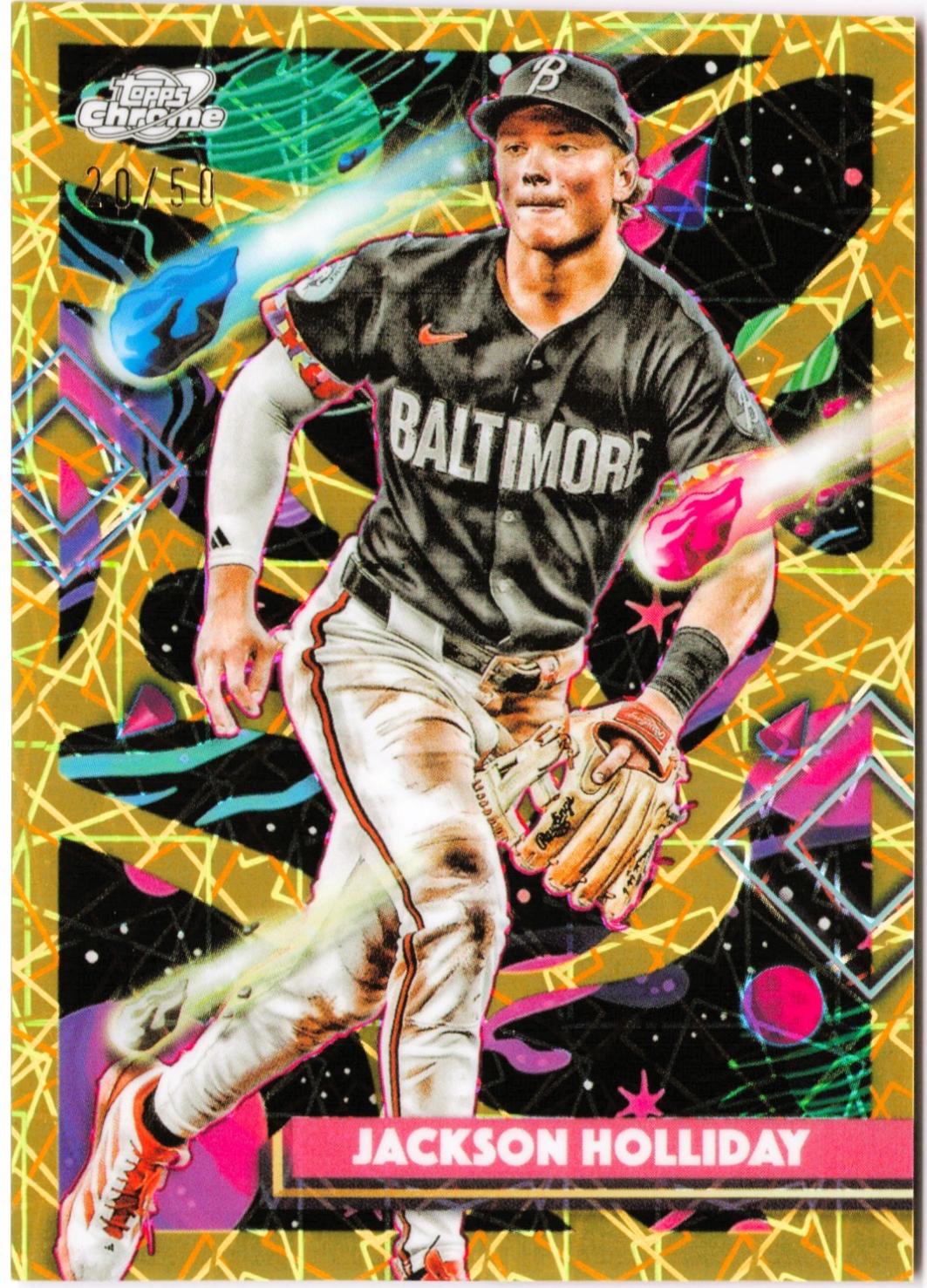 Jackson Holliday [Gold Interstellar Refractor] #163