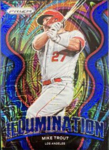 Mike Trout [Blue Mojo Prizm] #IL-10