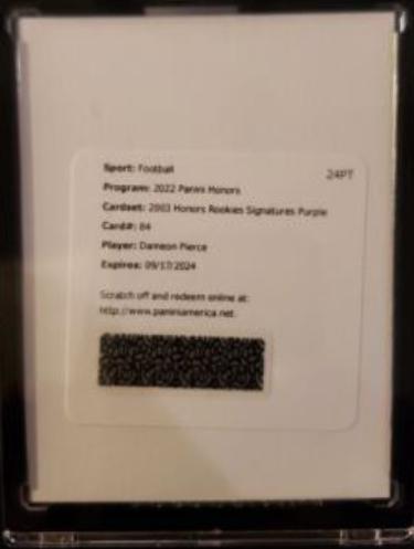 Dameon Pierce [Purple] #84