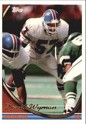 David Wyman #12 Football Cards 1994 Topps