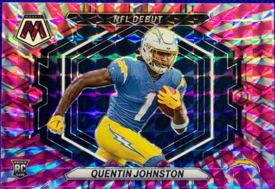 Quentin Johnston [Pink Swirl] #ND-16