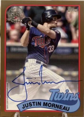 Justin Morneau [Gold] #89BA-JM