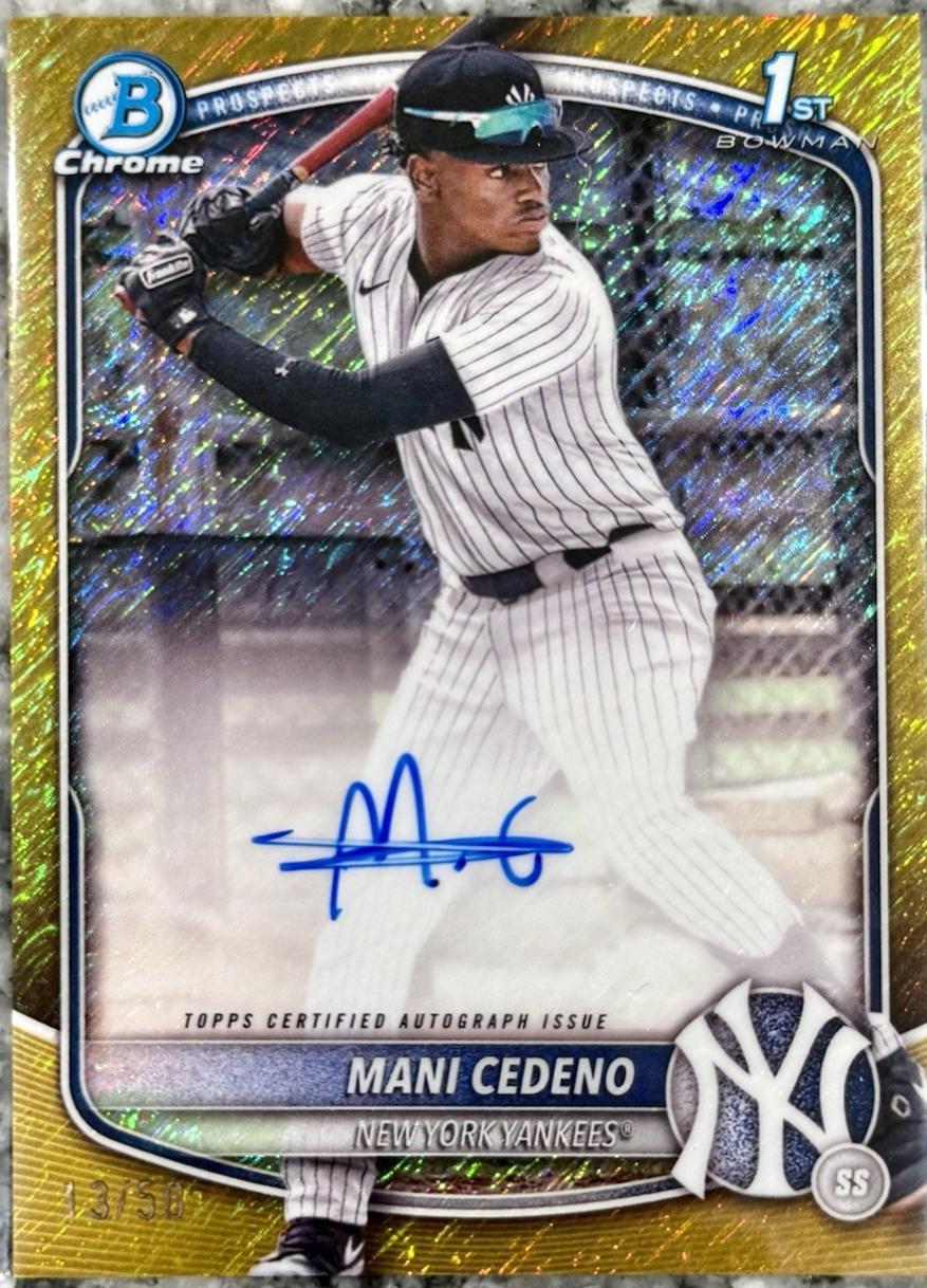 Mani Cedeno [Gold Mojo] #CPA-MCE