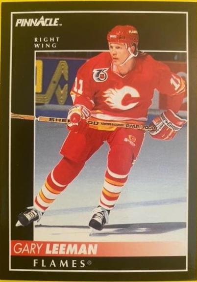 Gary Leeman #184 Hockey Cards 1992 Pinnacle