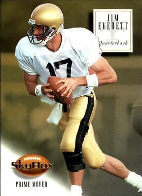 Jim Everett #109 Football Cards 1994 Skybox Premium