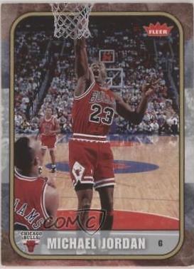 Michael Jordan #41 Basketball Cards 2007 Fleer Jordan Box Set