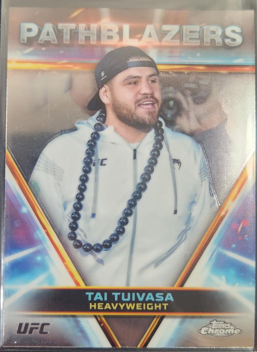 Pathblazer Math Tai Tuivasa #PTH-7 Prices | 2024 Topps Chrome UFC Pathblazer | UFC Cards