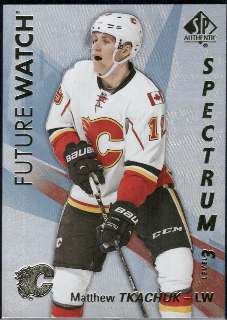 Matthew Tkachuk #S-94 Hockey Cards 2016 SP Authentic Spectrum FX