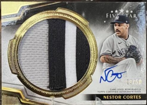 Nestor Cortes [Manufacturer Patch] #FSJP-NC