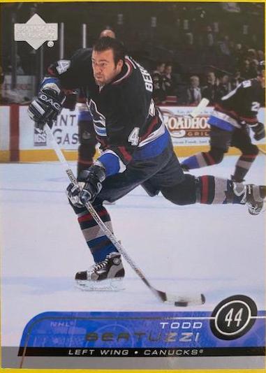 Todd Bertuzzi #168