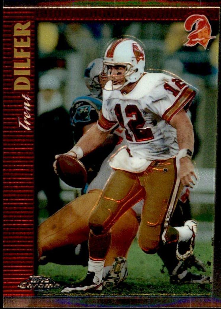 Trent Dilfer #20 Football Cards 1997 Topps Chrome