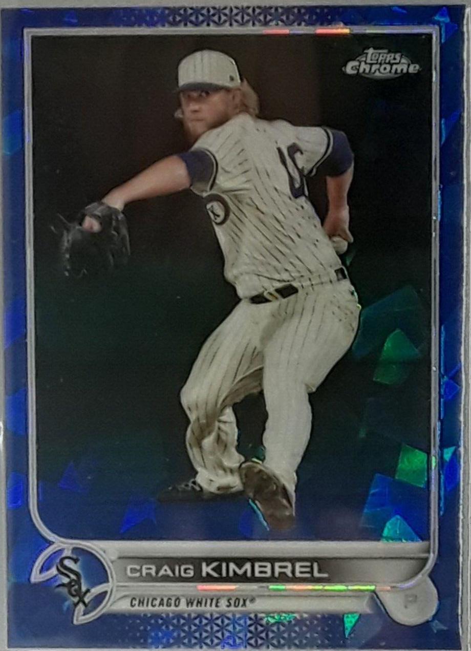 Craig Kimbrel #2 Baseball Cards 2022 Topps Chrome Sapphire