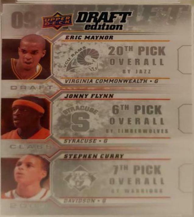 Stephen Curry #D-MFC Basketball Cards 2009 Upper Deck Draft Edition Draft Class