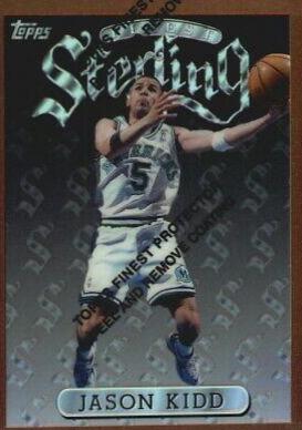 Jason Kidd #39 Basketball Cards 1996 Finest