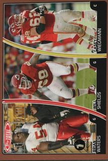 Brian Waters, Casey Wiegmann, Will Shields