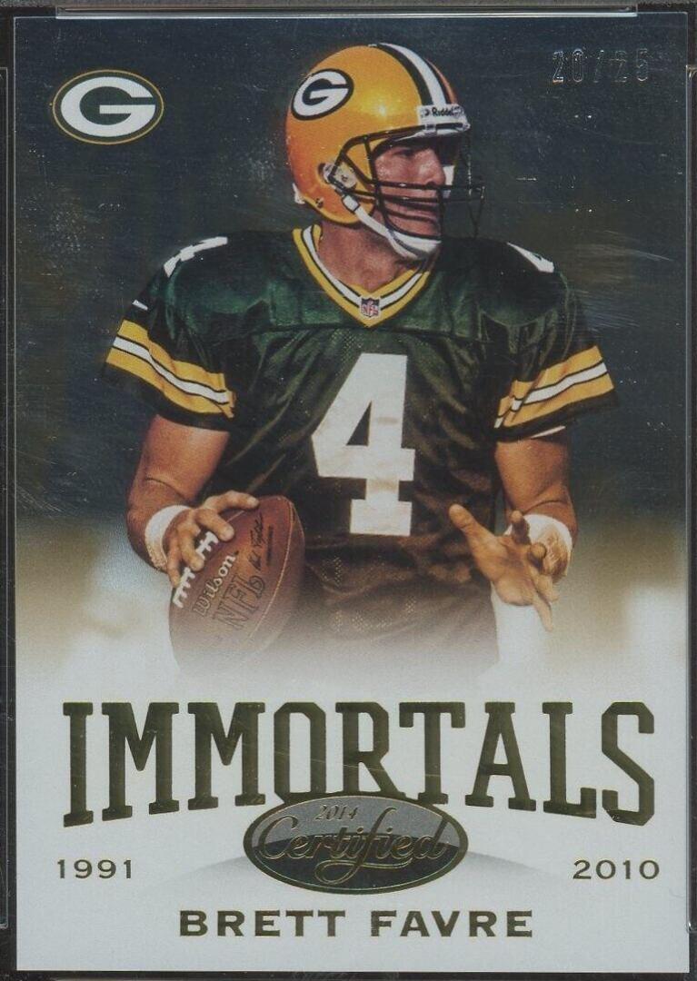 Brett Favre [Mirror Gold] #179
