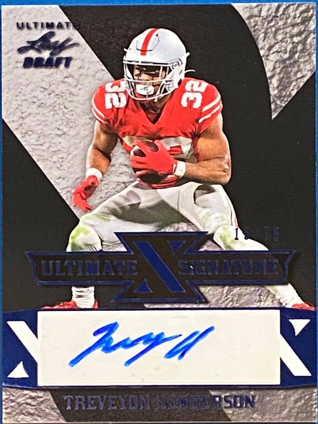 TreVeyon Henderson [Navy] #UXS-TH1
