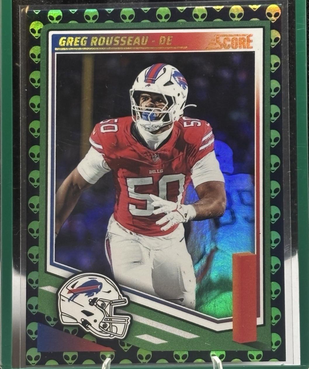 Greg Rousseau #239 2025 Panini Score Football