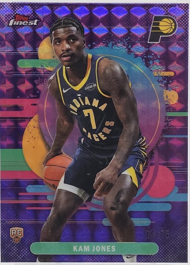 Kam Jones [Purple Geometric Refractor] #128