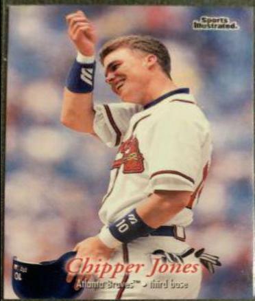 Chipper Jones #76 Baseball Cards 1997 Sports Illustrated