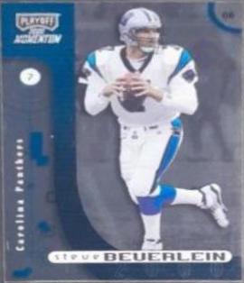 Steve Beuerlein #13 Football Cards 2000 Playoff Momentum