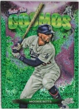 Mookie Betts [Green Space Dust Refractor] #ITC-6