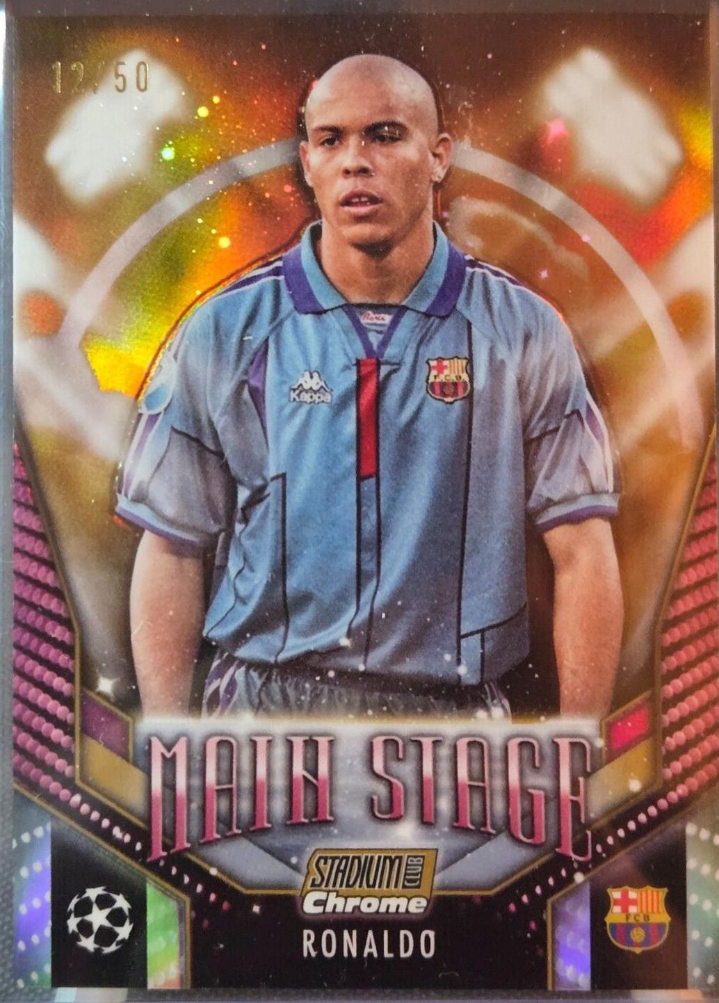 Ronaldo [Gold Refractor] #MS-RON