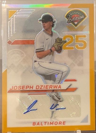 Joseph Dzierwa [Gold Holo Ticket Signature] #96