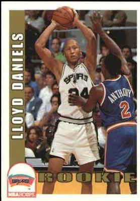 Lloyd Daniels #465 Basketball Cards 1992 Hoops