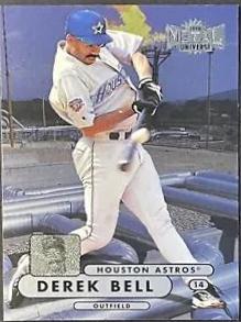 Derek Bell #6 Baseball Cards 1998 Metal Universe