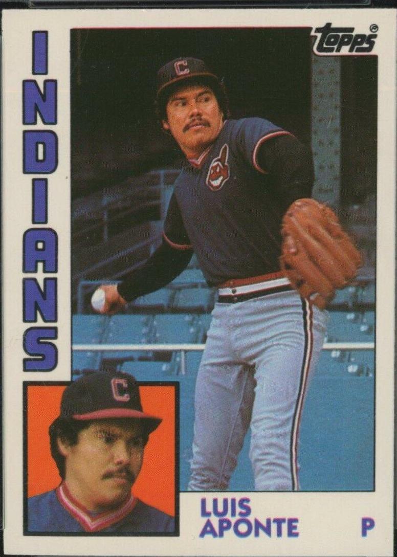 Luis Aponte #2T Baseball Cards 1984 Topps Traded Tiffany