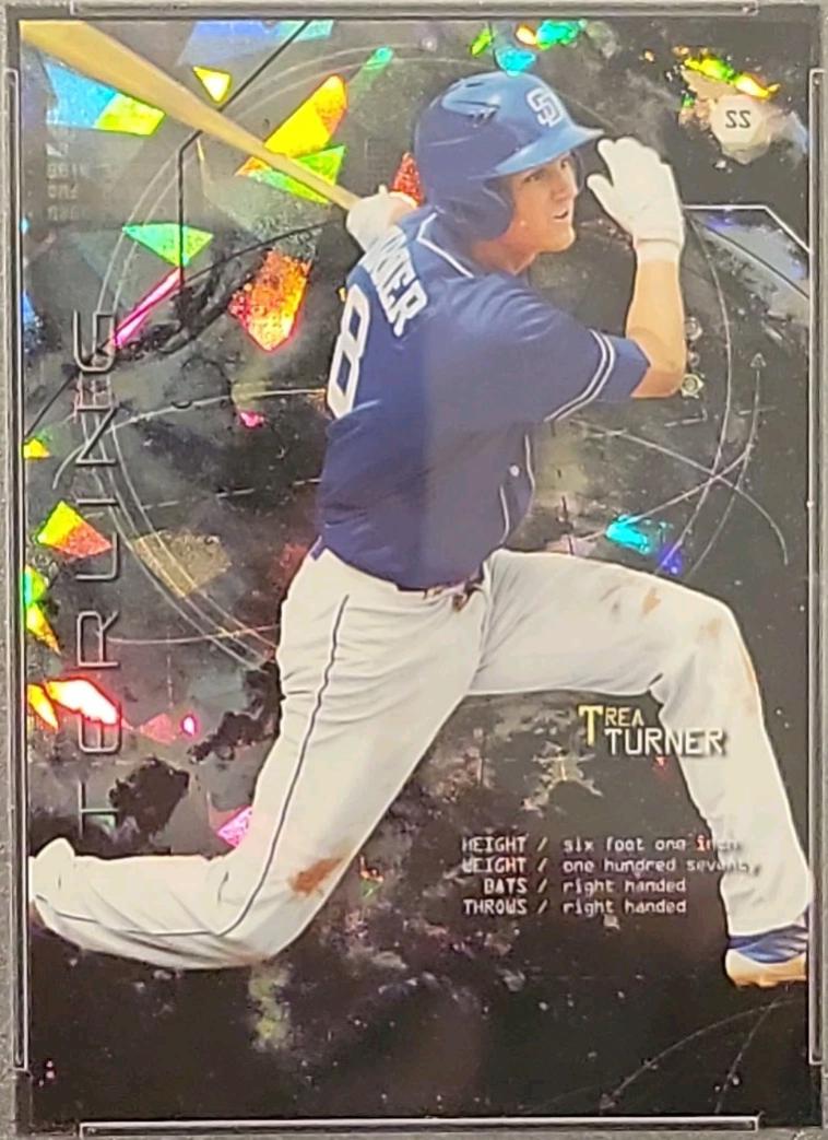 Trea Turner [Black Atomic Refractor] #BSP36
