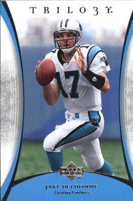 Jake Delhomme #14 Football Cards 2007 Upper Deck Trilogy