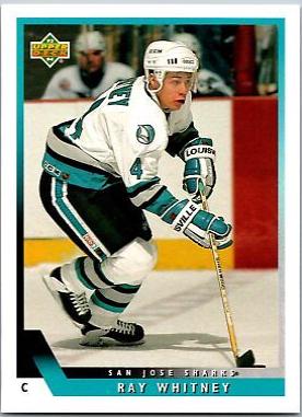 Ray Whitney #4 Hockey Cards 1993 Upper Deck