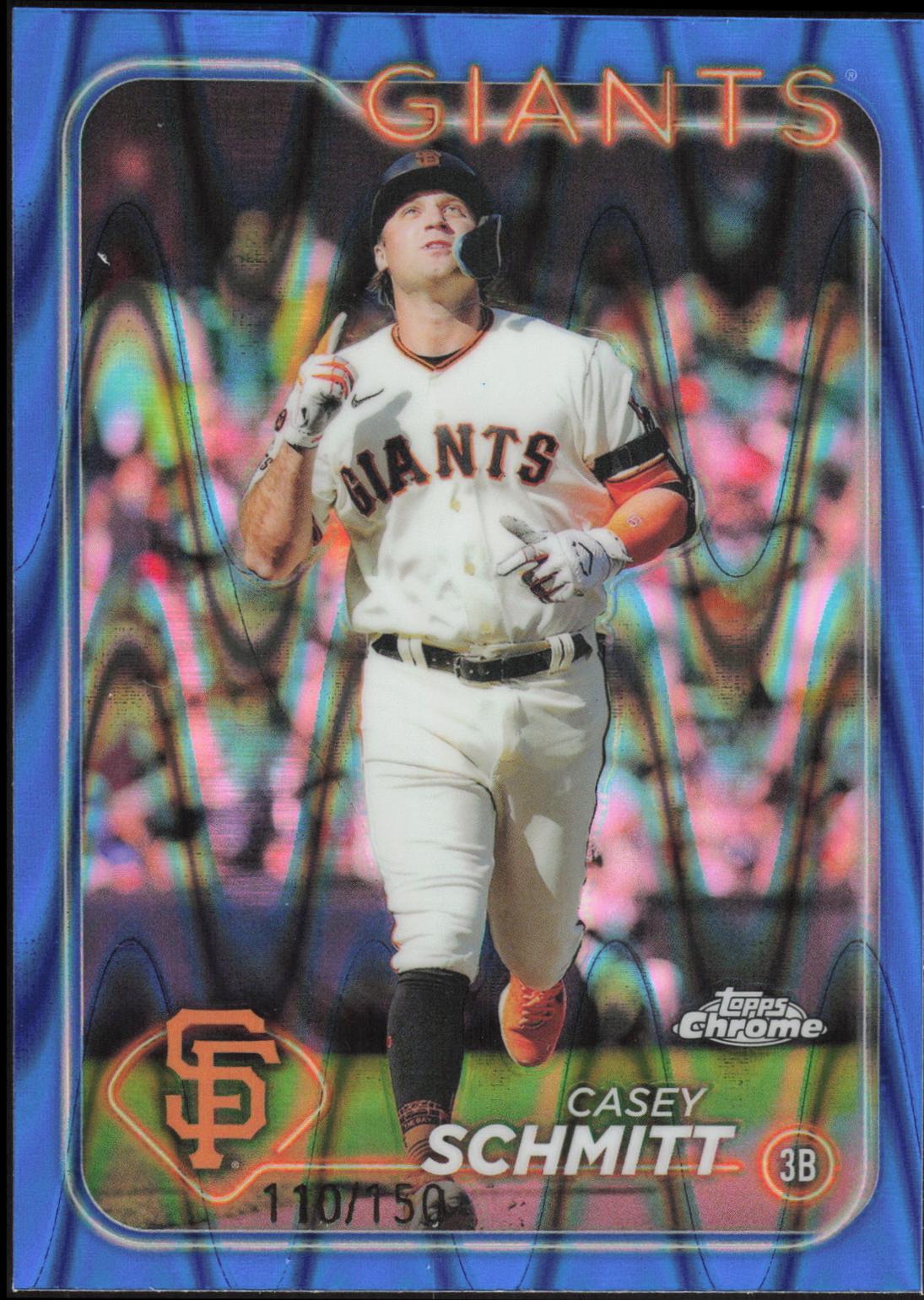 Casey Schmitt [RayWave Blue Refractor] #220