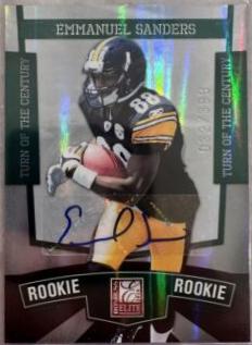Emmanuel Sanders #159 2010 Panini Donruss Elite Football