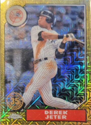 Derek Jeter [SP Variation 5x7 Gold] #23