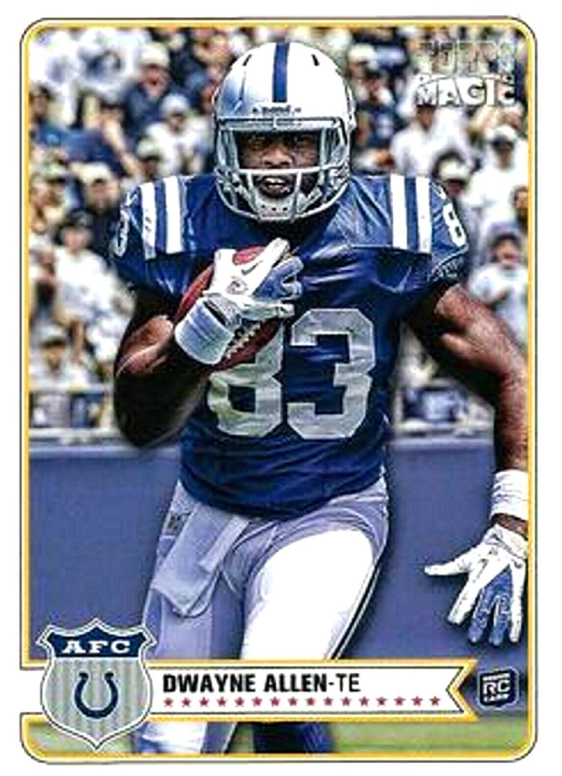 Dwayne Allen #114 Football Cards 2012 Topps Magic