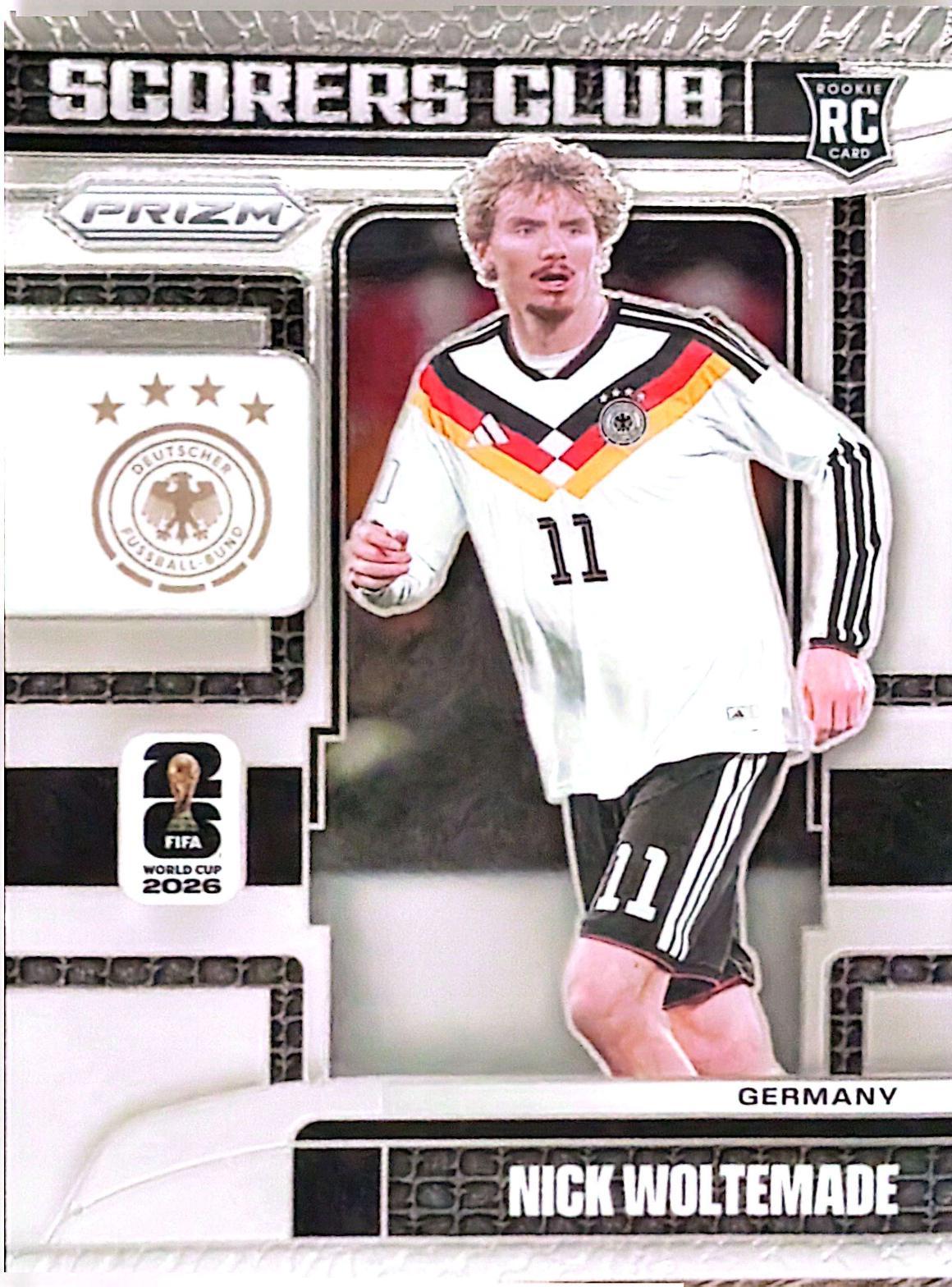 Nick Woltemade #5 Prices | 2026 Panini Prizm FIFA Scorers Club