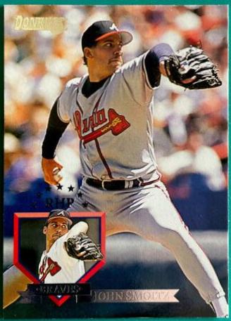 John Smoltz #461 1995 Donruss Baseball