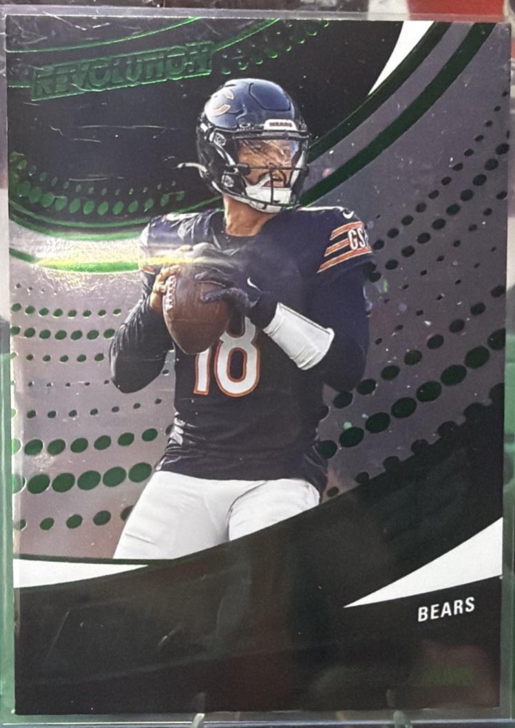 Caleb Williams [Green Swirl] #4