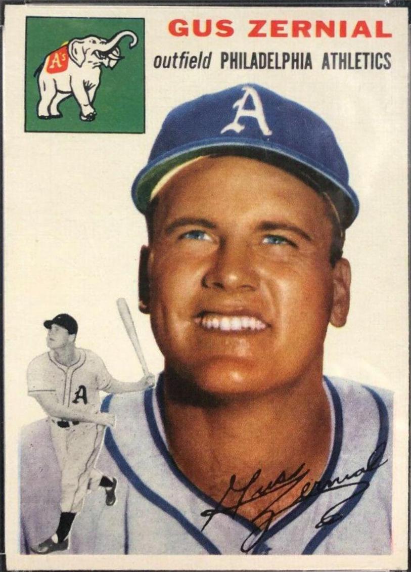 Gus Zernial #2 Baseball Cards 1954 Topps