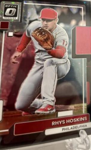 Rhys Hoskins #163 2022 Panini Donruss Optic Baseball
