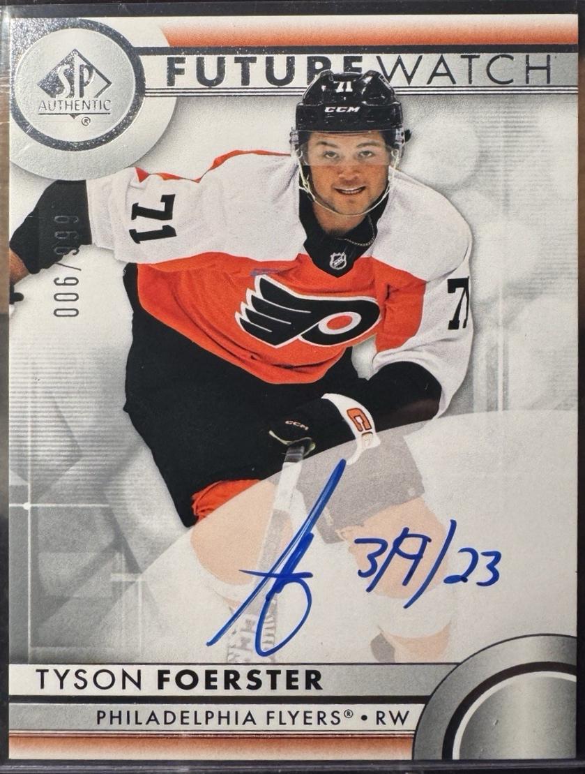 Tyson Foerster #115 2023 Sp Authentic Hockey