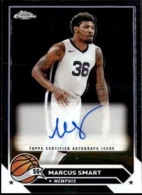 Marcus Smart #CG-MSM 2023 Topps Chrome Autograph Basketball