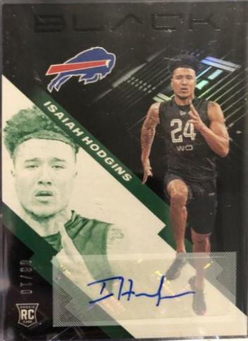 Isaiah Hodgins [Autograph Emerald] #164
