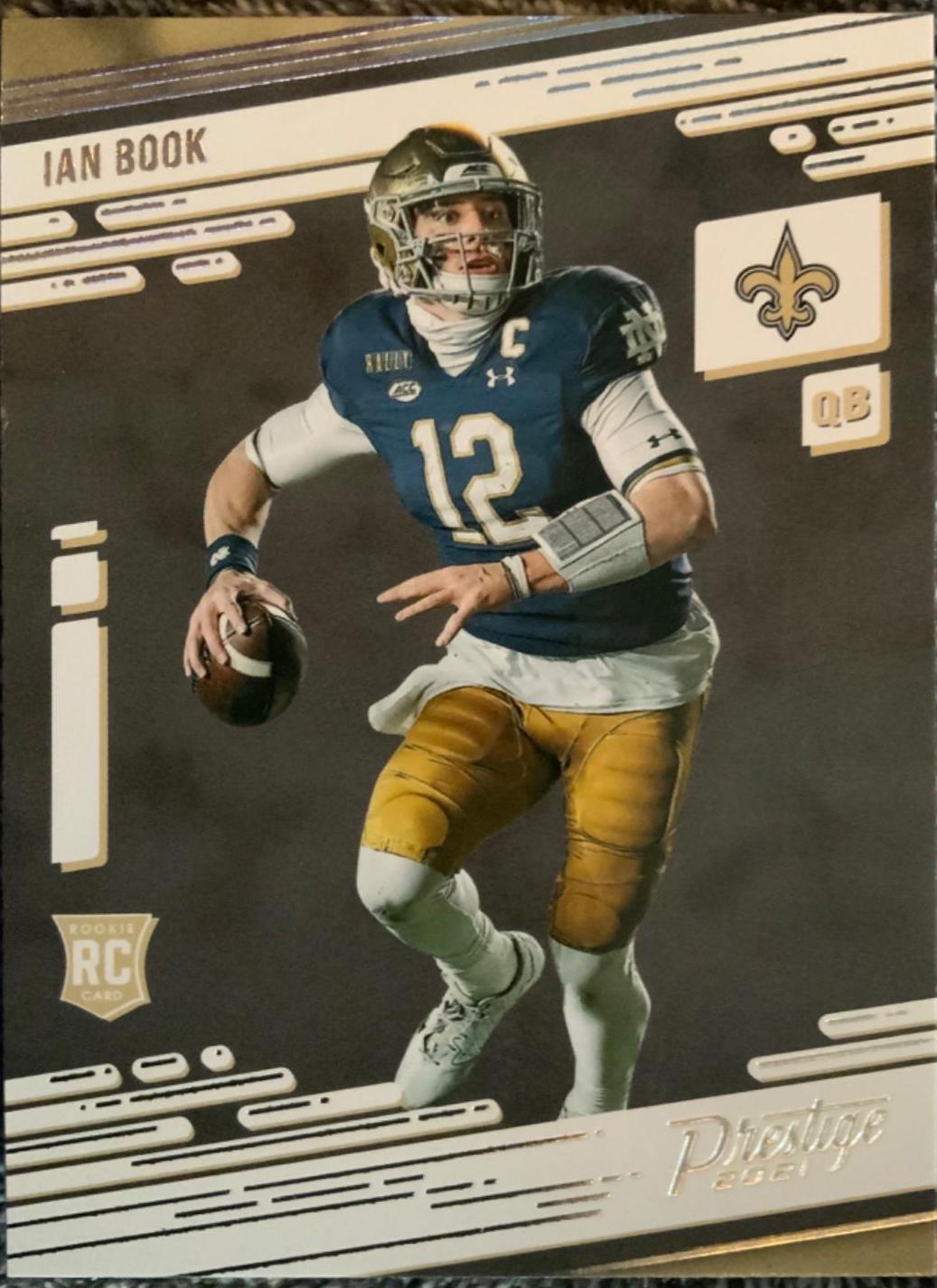 Ian Book #282 2021 Panini Prestige Football