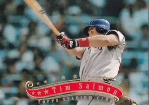 Tim Salmon #7 Baseball Cards 1997 Stadium Club